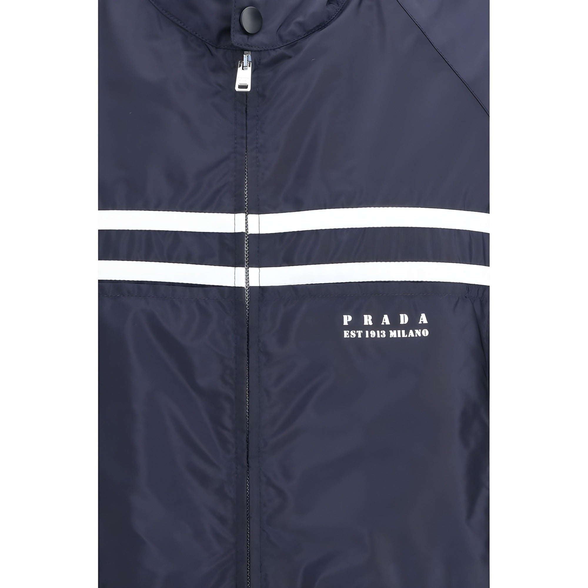 Prada Blue Shell Jacket