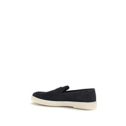Prada Blue Slip-On Loafers