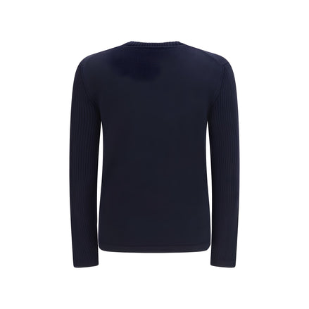Prada Blue Wool Sweatshirt