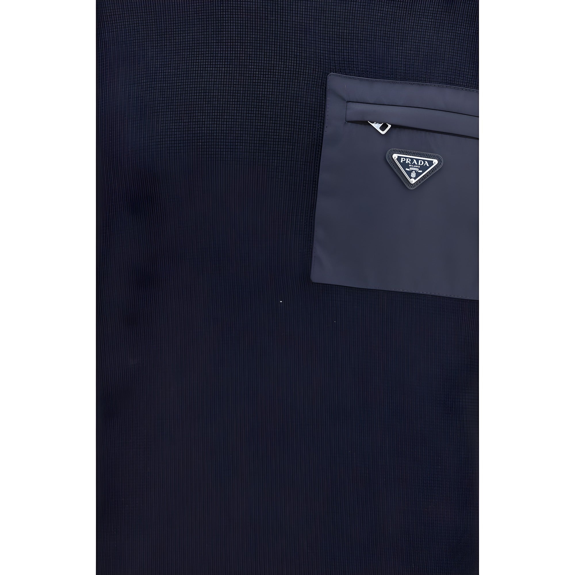 Prada Blue Wool Sweatshirt