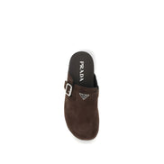 Prada Brown Mules