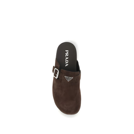 Prada Brown Mules