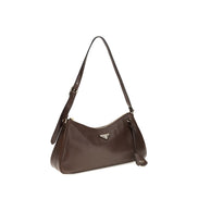 Prada Brown Leather Shoulder Bag