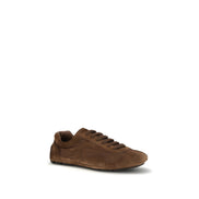 Prada Brown Low Top Sneakers