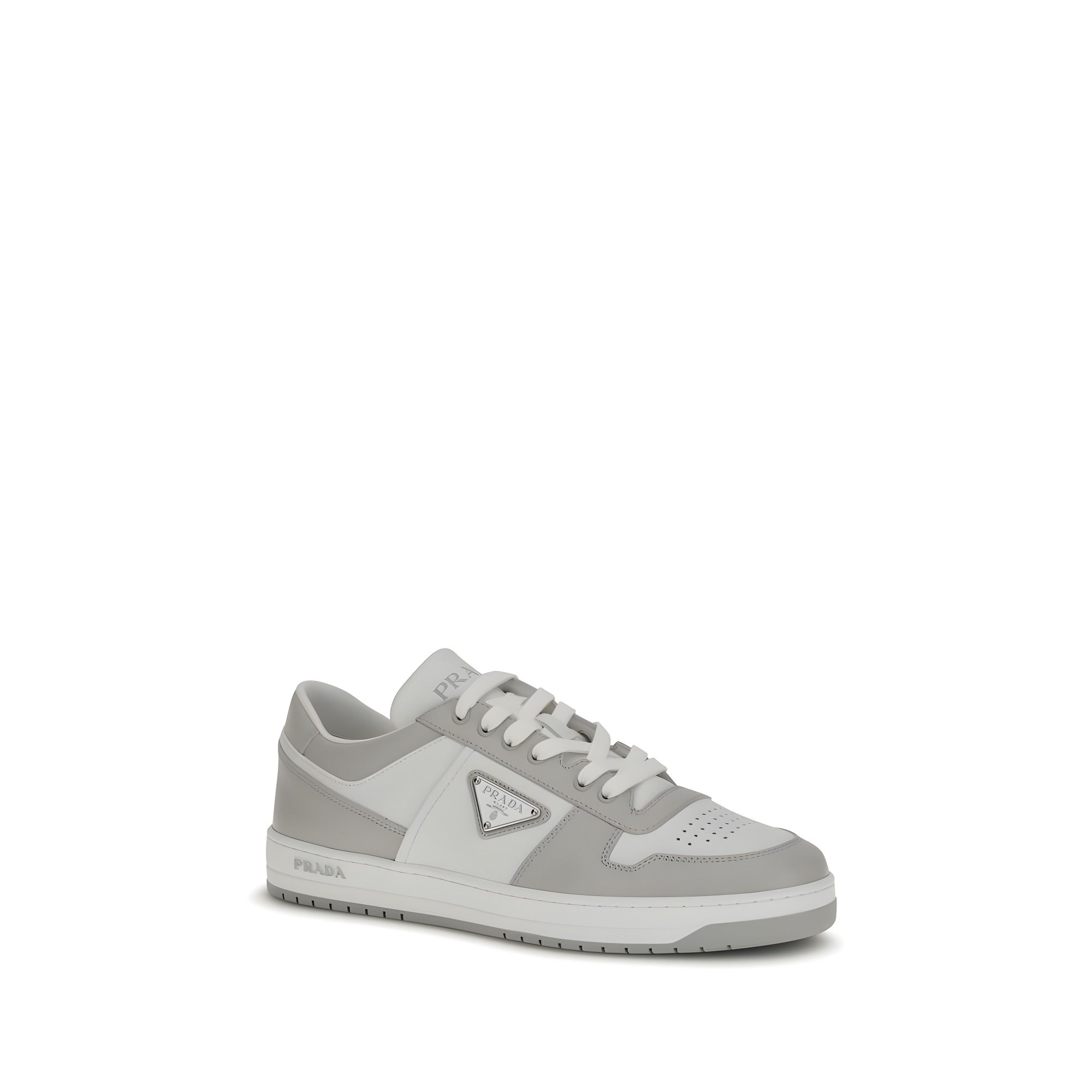 Prada Multicolor Calf Leather Low Top Sneakers