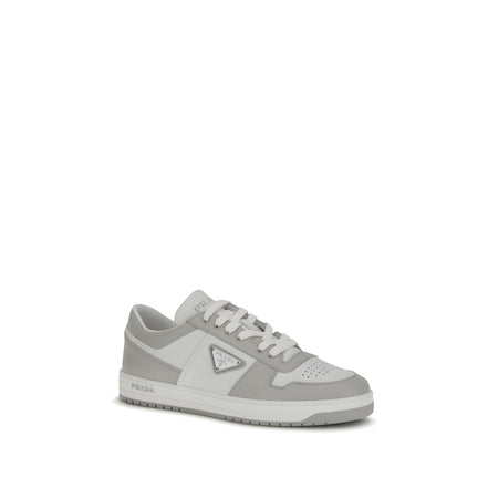 Prada Multicolor Calf Leather Low Top Sneakers
