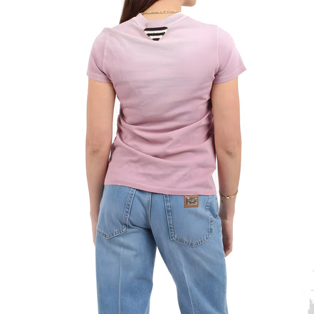 T-shirt en coton multicolore Prada