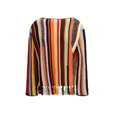 Prada Multicolor Wool Sweater