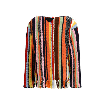 Prada Multicolor Wool Sweater