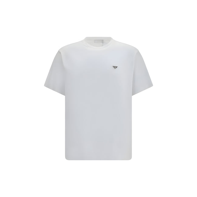 Prada White Cotton T-Shirt