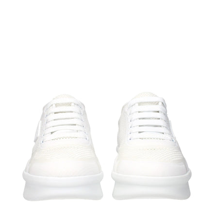 Prada White Athletic Sneakers