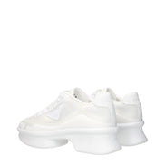Prada White Athletic Sneakers