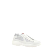 Prada White Low Top Sneakers