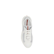 Prada White Low Top Sneakers