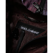Blouson à capuche camouflage violet homme Dolce & Gabbana