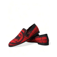 Mocassins pantoufles Torero rouges et noirs Dolce & Gabbana Chaussures Homme