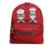 Sac à dos Dolce & Gabbana Rouge #DGFAMILY VULCANO Embelli