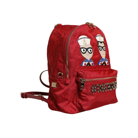 Sac à dos Dolce & Gabbana Rouge #DGFAMILY VULCANO Embelli