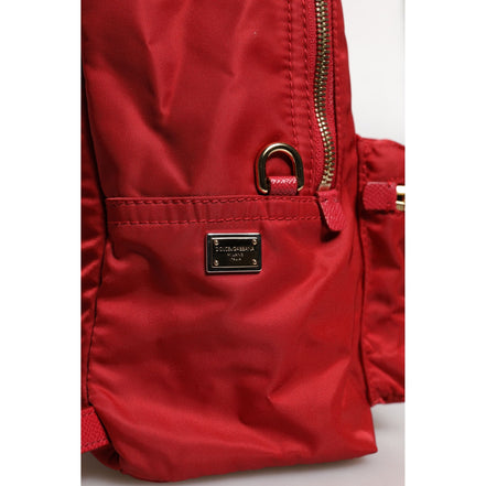 Sac à dos Dolce & Gabbana Rouge #DGFAMILY VULCANO Embelli
