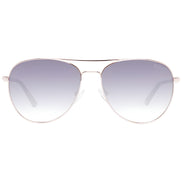 Lunettes de soleil Guess en métal or rose