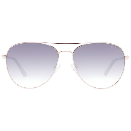 Lunettes de soleil Guess en métal or rose