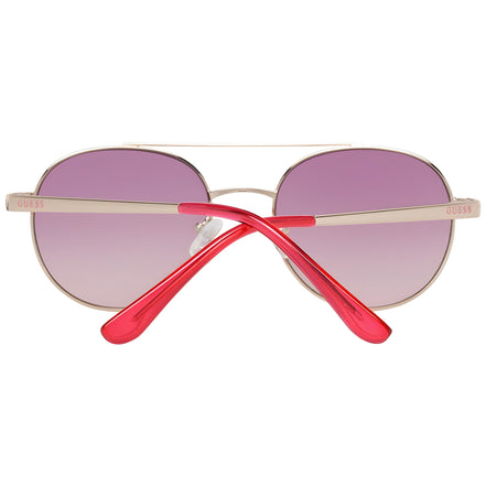 Lunettes de soleil Guess en métal or rose