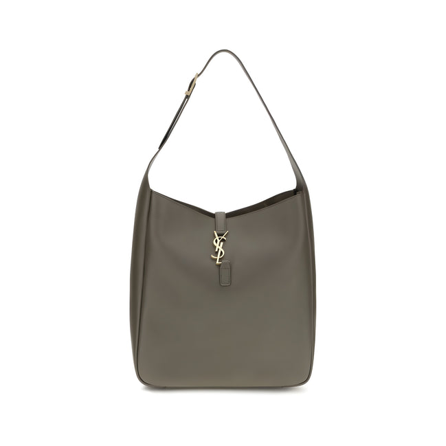 Saint Laurent Bicolor Calf Leather Bos Taurus Shoulder Bag