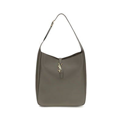 Saint Laurent Bicolor Calf Leather Shoulder Bag