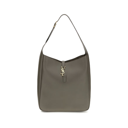Saint Laurent Bicolor Calf Leather Shoulder Bag