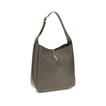 Saint Laurent Bicolor Calf Leather Shoulder Bag