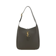 Saint Laurent Bicolor Calf Leather Shoulder Bag
