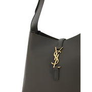 Saint Laurent Bicolor Calf Leather Shoulder Bag