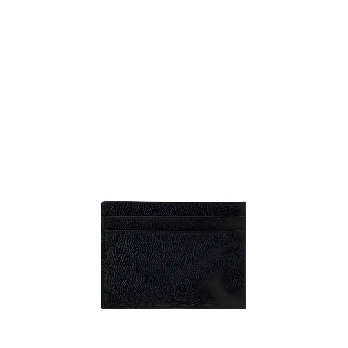 Saint Laurent Black Calf Leather Bos Taurus Wallet