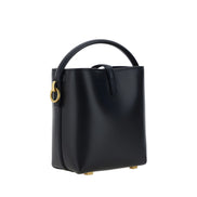 Saint Laurent Black Calf Leather Shoulder Bag