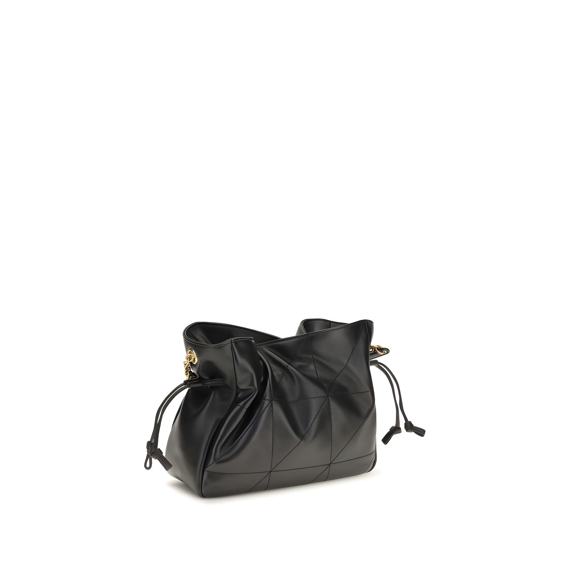 Saint Laurent Black Lambskin Pouch