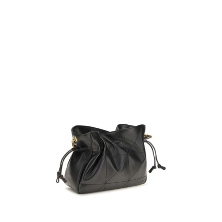 Saint Laurent Black Lambskin Pouch