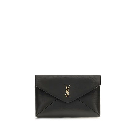 Saint Laurent Black Lamb Wallet