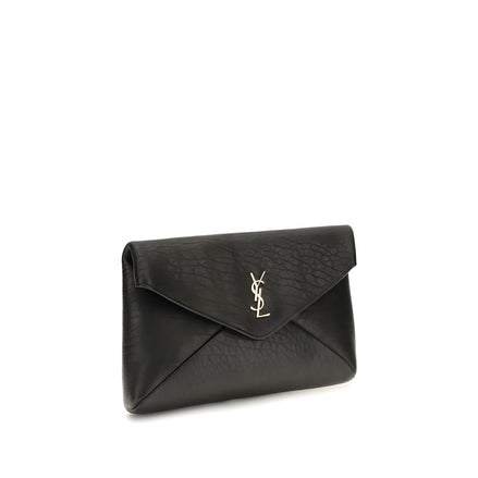 Saint Laurent Black Lamb Wallet