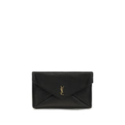 Saint Laurent Black Leather Shoulder Bag