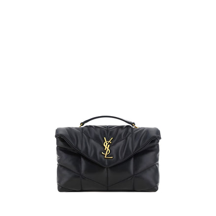 Saint Laurent Black Leather Shoulder Bag