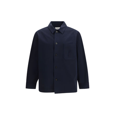 Saint Laurent Blue Cotton Denim Jacket