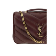 Saint Laurent Bordeaux  Shoulder Bag