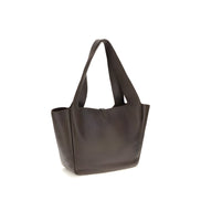 Saint Laurent Brown Calf Leather Shoulder Bag