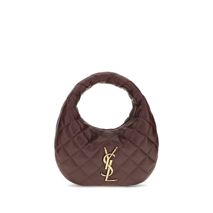 Saint Laurent Brown Lambskin Handbag