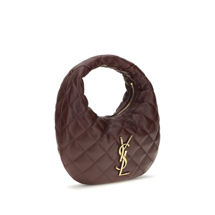 Saint Laurent Brown Lambskin Handbag