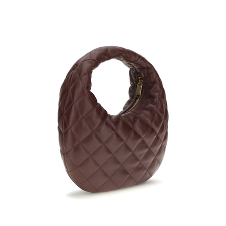 Saint Laurent Brown Lambskin Handbag