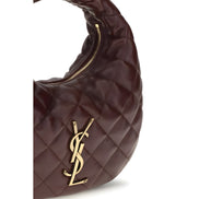 Saint Laurent Brown Lambskin Handbag