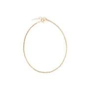 Saint Laurent Gold Brass Necklace