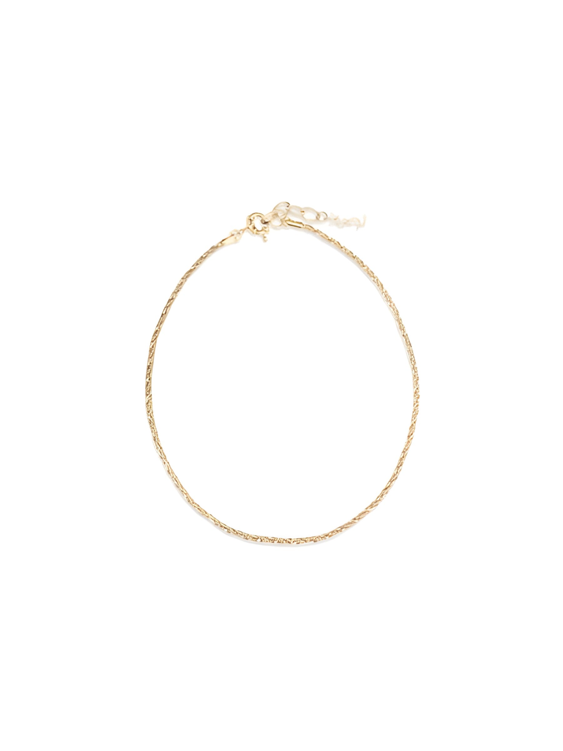 Saint Laurent Gold Brass Necklace