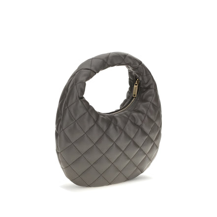 Saint Laurent Gray Lambskin Handbag